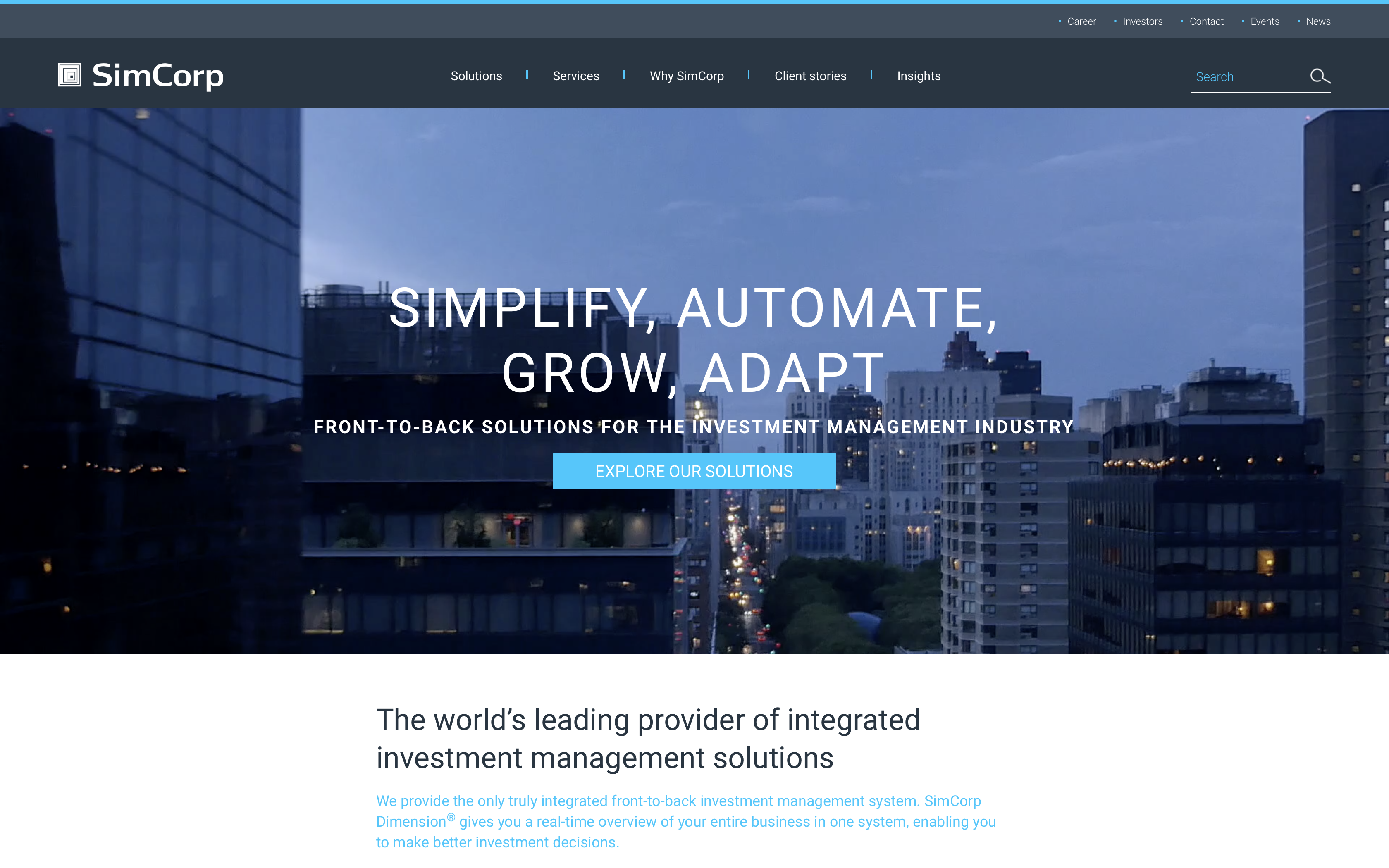 SimCorp